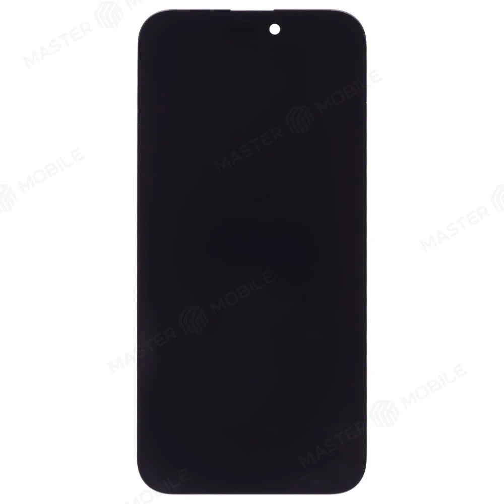 Дисплей для Apple iPhone 15 Pro Max + тачскрин + ALS шлейф (черный) (с разбора) (ORIG100) фото №1