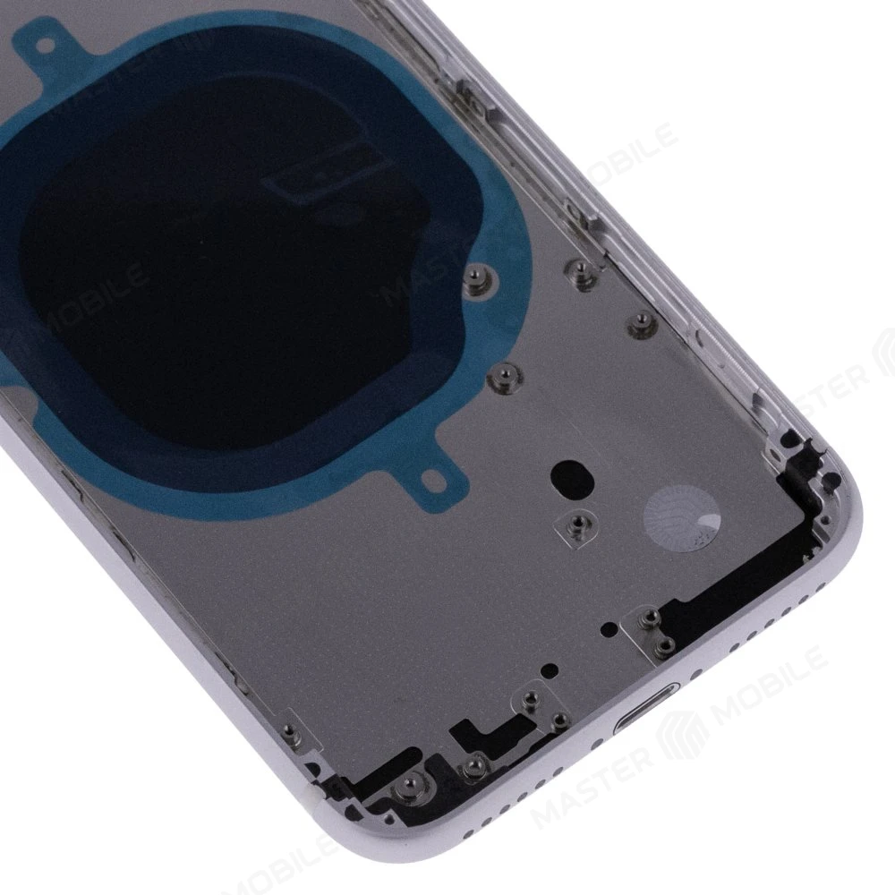 Корпус для Apple iPhone SE 2020 (серебристый) (Premium) фото №4