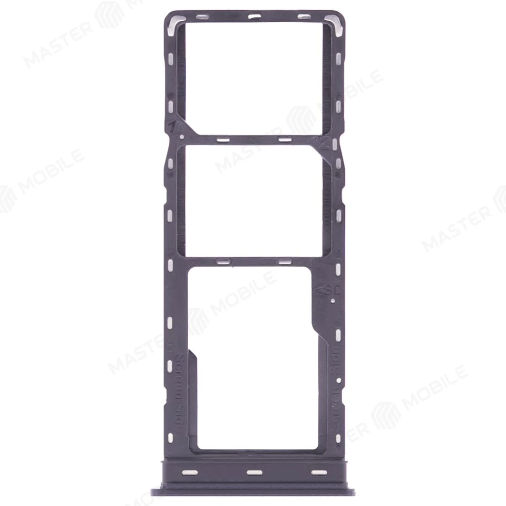 Держатель сим-карты для Infinix Smart 7 (X6515) (черный) фото №1