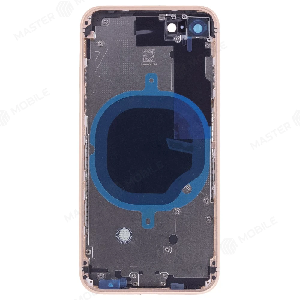 Корпус для Apple iPhone 8 (золотистый) (Premium) фото №2