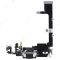 Шлейф для Apple iPhone 11 Pro с комп. + разъем зарядки + микрофон (черный)  фото №1