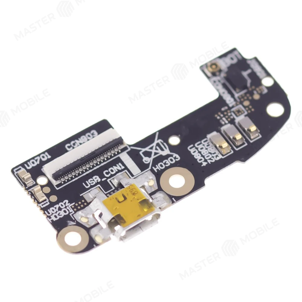 Нижняя плата для Asus ZenFone 2 (ZE550ML/ZE551ML) с комп. + разъем зарядки + микрофон  фото №3