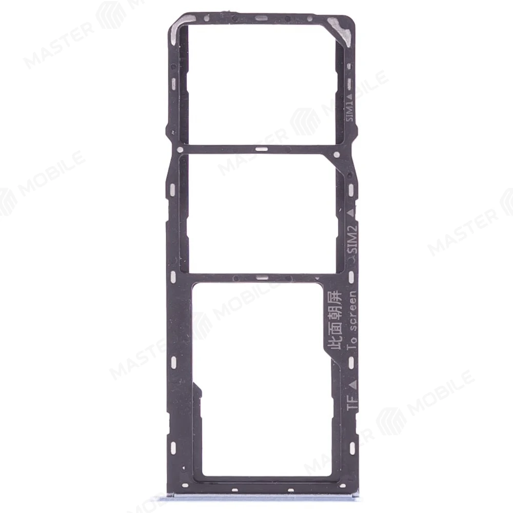 Держатель сим-карты для Realme C25 / C25S (RMX3195) (голубой) фото №1