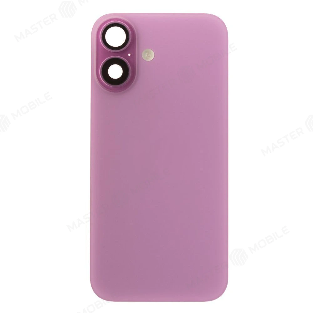Задняя крышка для Apple iPhone 16 (розовый) (в сборе) (ORIG100) (Снятый) (возможен дефект ЛКП) фото №1