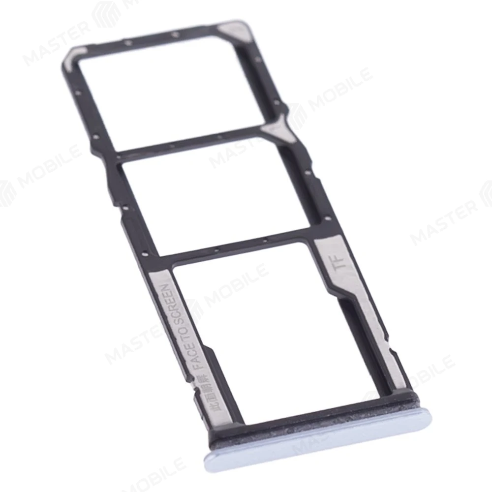 Держатель сим-карты для Xiaomi Redmi 13C 4G (23108RN04Y) (голубой) фото №3