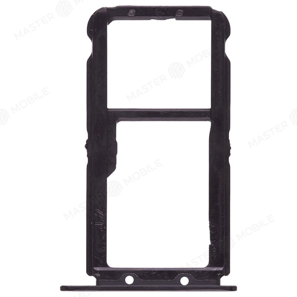 Держатель сим-карты для Huawei Mate 20 Lite (SNE-LX1) (черный) фото №2