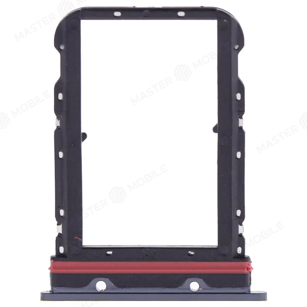 Держатель сим-карты для Xiaomi Mi Note 10 (M1910F4G) / Mi Note 10 Lite (M2002F4LG) / Mi Note 10 Pro (M1910F4S) (черный)  фото №2