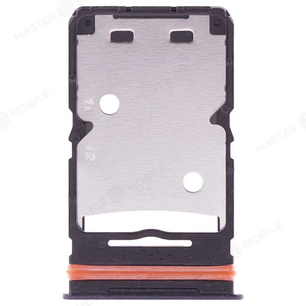 Держатель сим-карты для Tecno Spark 9 Pro (KH7N) (черный) фото №1