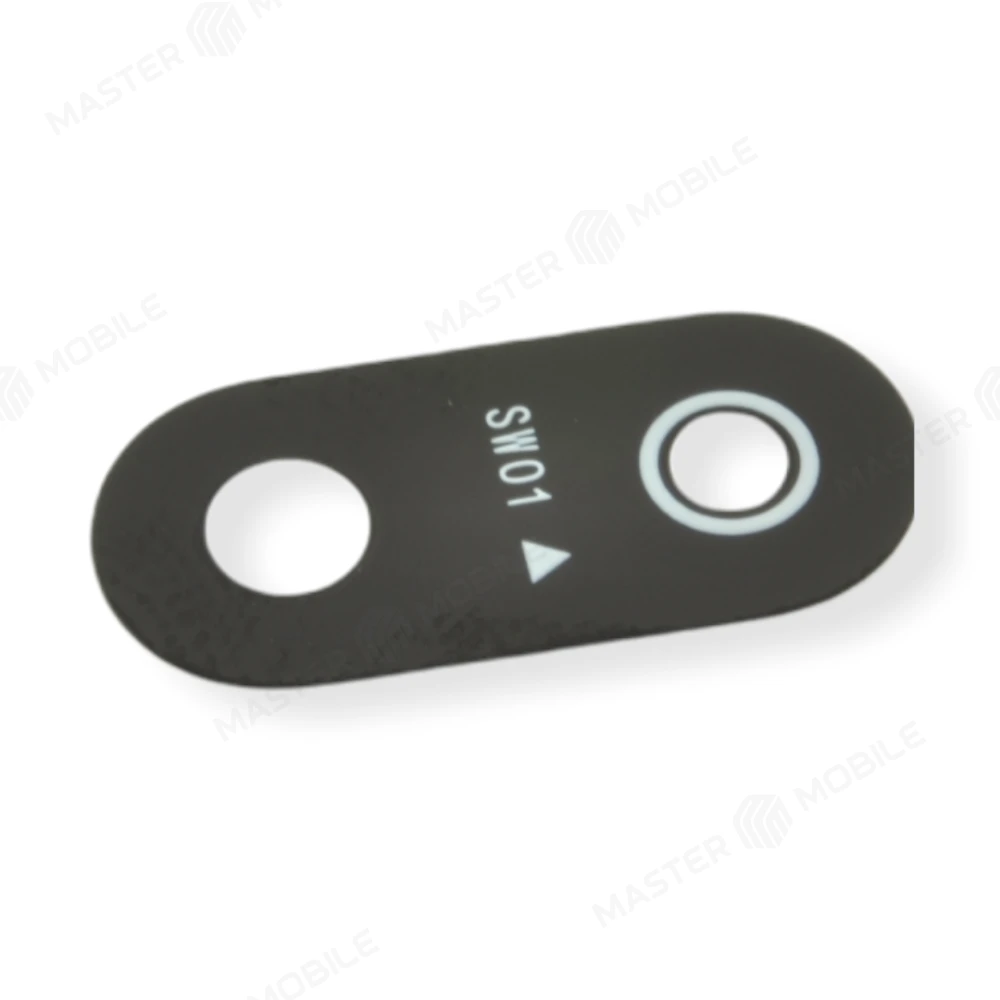 Стекло задней камеры для Huawei Nova 3i (INE-LX1) (без рамки) (черный) фото №2