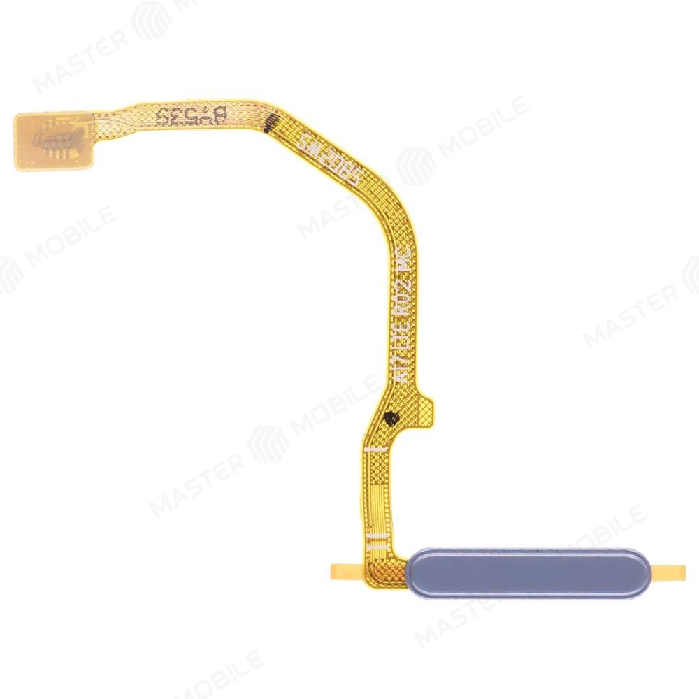 Шлейф для Samsung A175 Galaxy A17 4G с комп. + сканер отпечатка пальца (голубой) фото №1