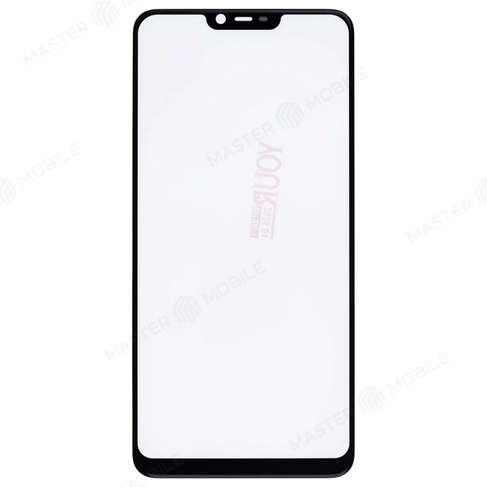 Стекло модуля для OPPO A5 2020 (CPH1931) / A9 2020 (CPH1941) / A31 (CPH2015) / Realme 6i (RMX2040) и др. + OCA (черный) (Musttby) (Premium) фото №1