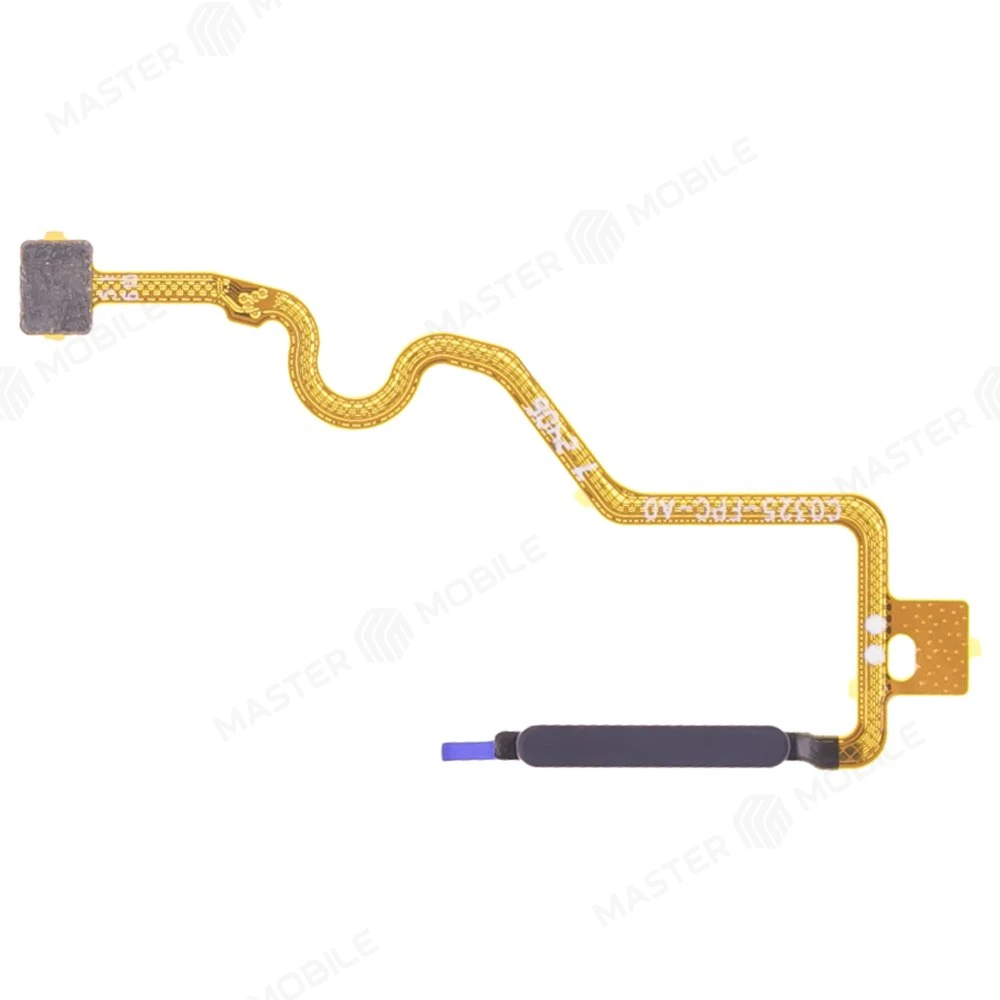 Шлейф для Infinix Hot 50 4G (X6882) с комп. + сканер отпечатка пальца (черный) фото №1