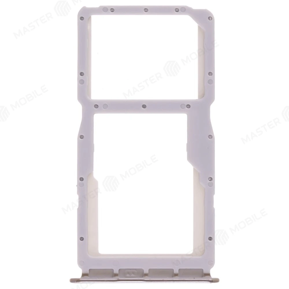 Держатель сим-карты для Huawei P30 Lite / Nova 4e (MAR-LX1M/MAR-AL00) / Honor 20S (MAR-LX1H) / Honor 20 Lite (MAR-LX1H) (серебристый) фото №1