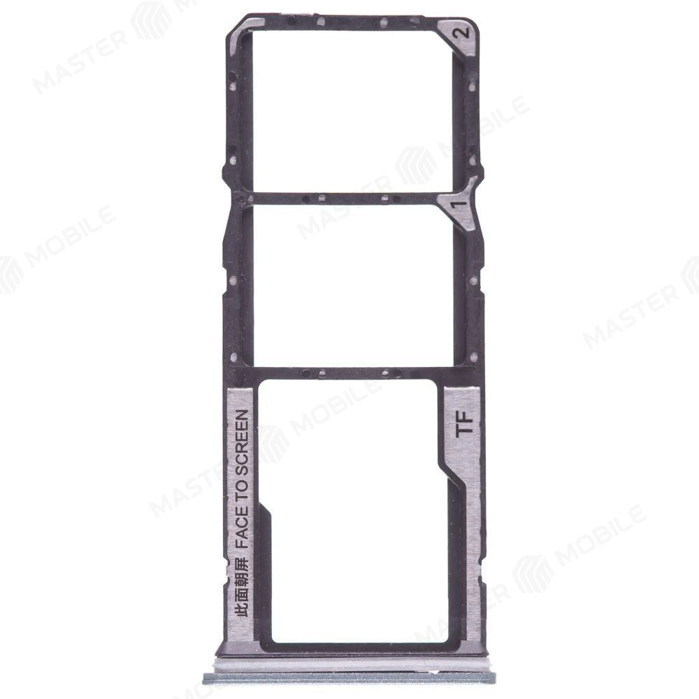 Держатель сим-карты для Xiaomi Redmi A3 (23129RN51X) (зеленый) фото №1