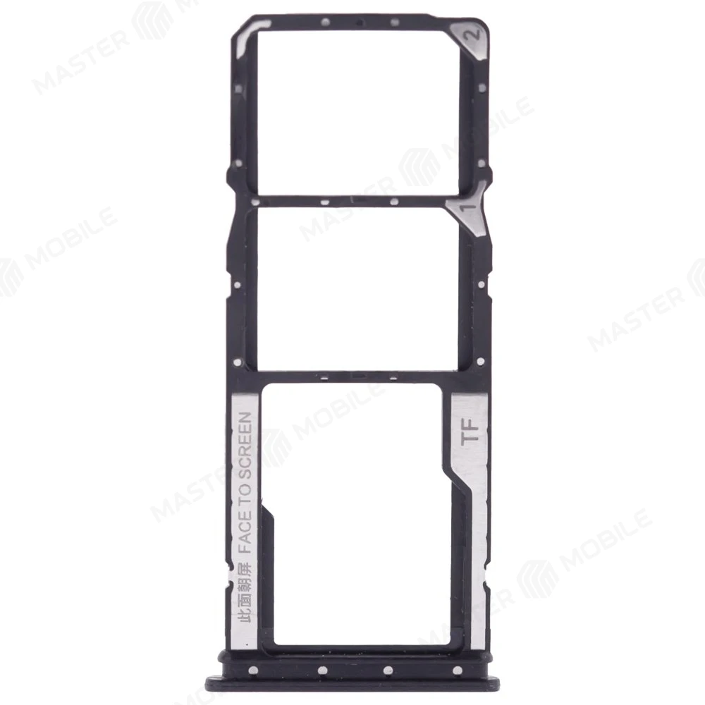 Держатель сим-карты для Xiaomi Redmi 9A (M2006C3LG) / Redmi 9C (M2006C3MG) (серый)  фото №1