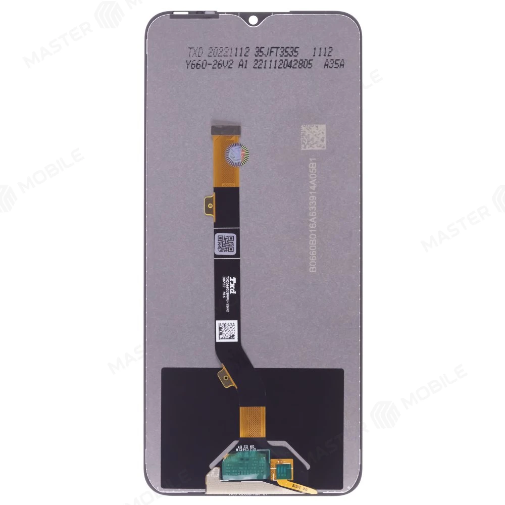 Дисплей для Tecno Spark 9 Pro (KH7N) / Spark 8P / Spark 8T (KG6p) / Infinix Hot 11 (X662) (Helio G70) и др. + тачскрин (черный) (ORIG) фото №2