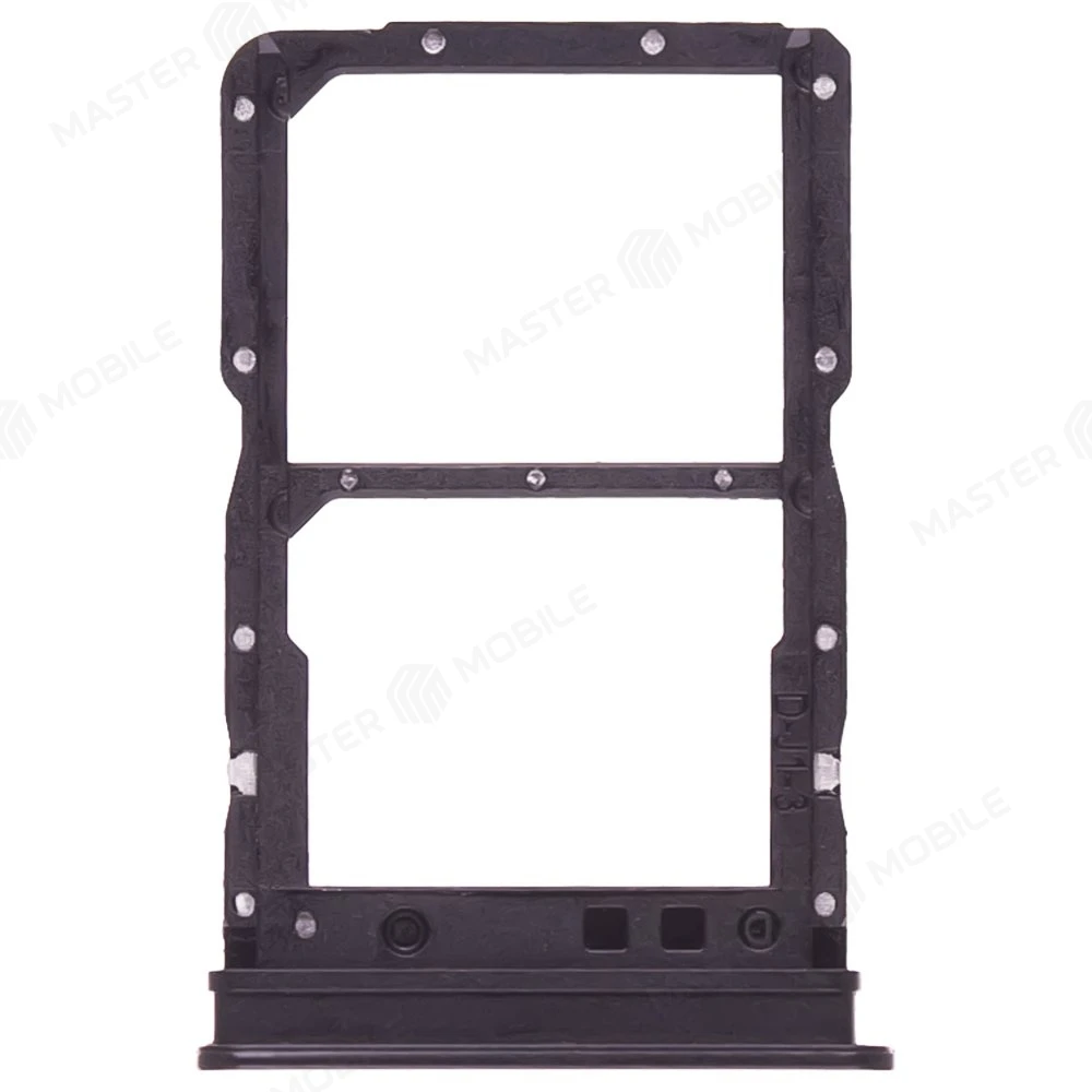 Держатель сим-карты для Huawei Honor X8a (CRT-LX1) / Honor 90 Lite (CRT-NX1) (черный) фото №2