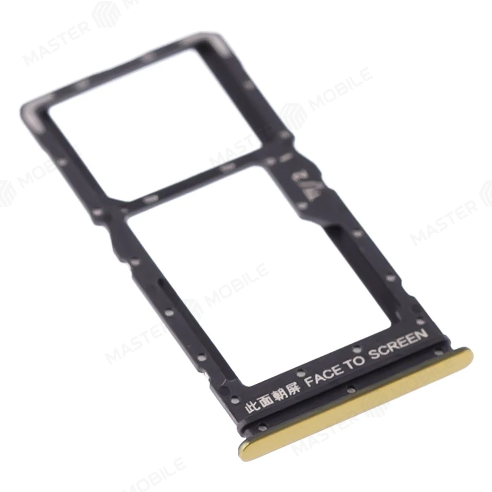 Держатель сим-карты для Xiaomi Poco M4 Pro 5G (21091116AG) (золотистый)  фото №3