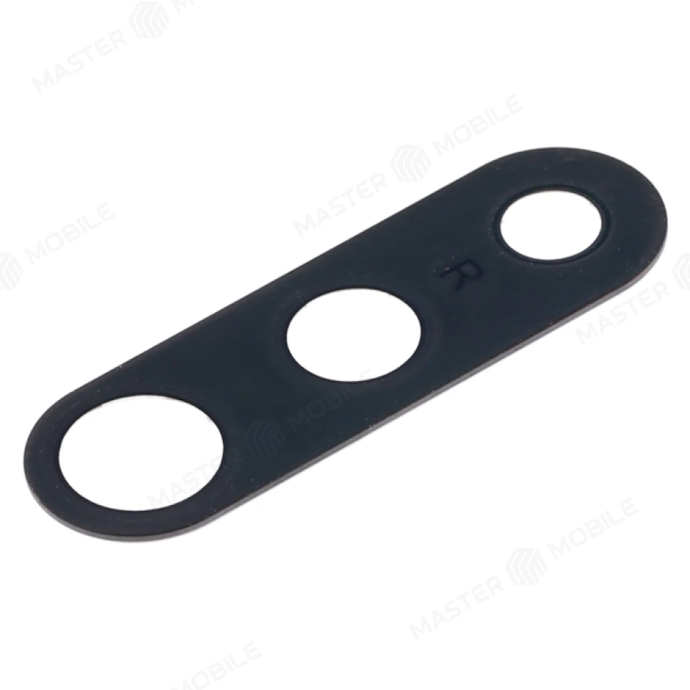 Стекло задней камеры для Nokia 8.1 Plus/X71 (TA-1167) (без рамки) (черный) фото №2