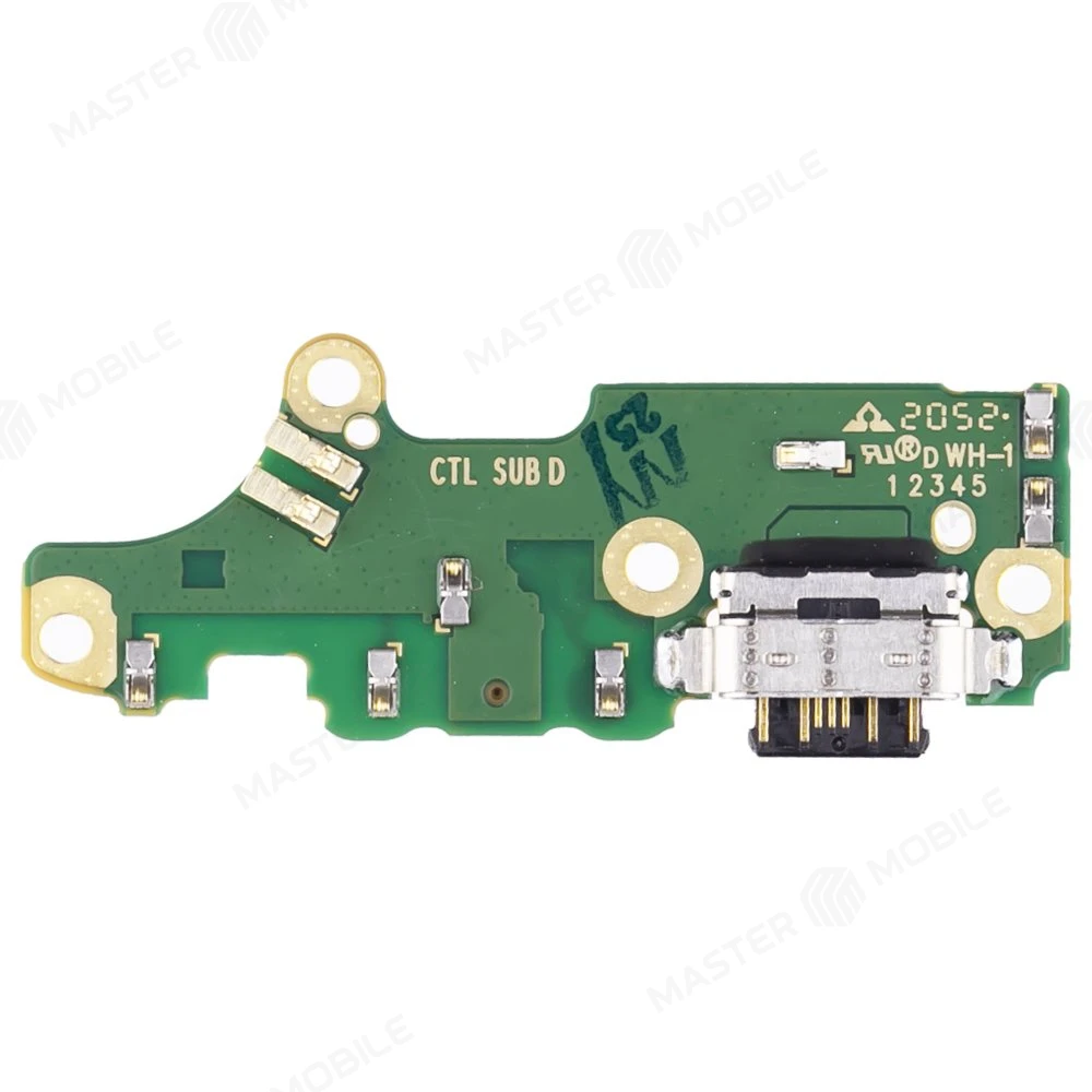 Нижняя плата для Nokia 7.1 (TA-1095) с комп. + разъем зарядки + микрофон (ORIG100)  фото №2