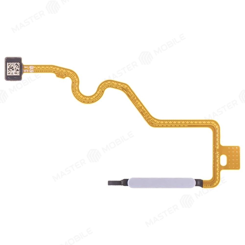 Шлейф для Infinix Hot 30 Play (X6835B) с комп. + сканер отпечатка пальца (белый) фото №1