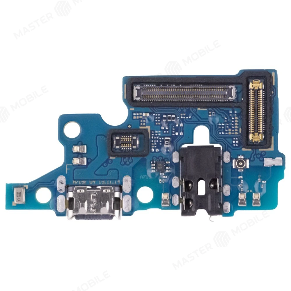 Нижняя плата для Samsung A715 Galaxy A71 с комп. + разъем зарядки + разъем гарнитуры + микрофон  фото №1