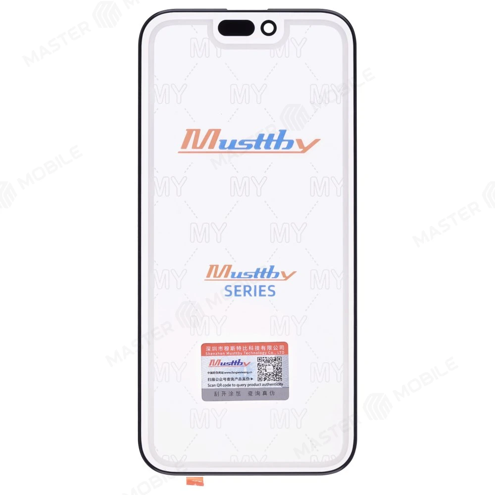 Стекло модуля для Apple iPhone 16 Pro Max + OCA (Musttby) фото №1