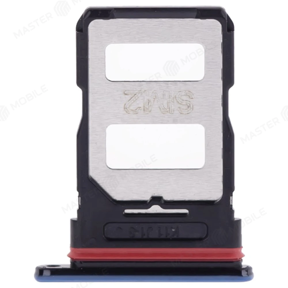 Держатель сим-карты для Xiaomi Poco F3 (M2012K11AG) / Mi 11i (M2012K11G) (синий) фото №2