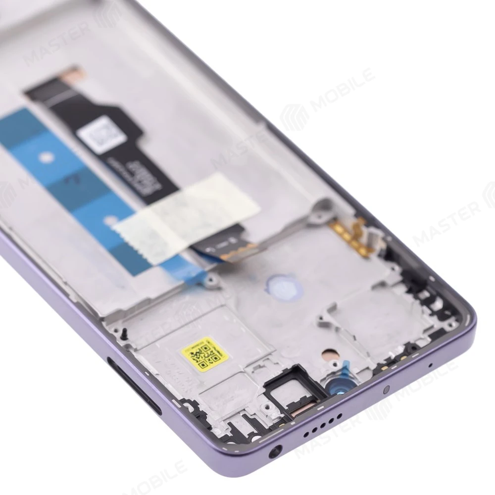 Дисплей для Xiaomi Redmi Note 13 Pro 4G (23117RA68G) + тачскрин (фиолетовый) (в рамке) (ORIG100) (SP) фото №3