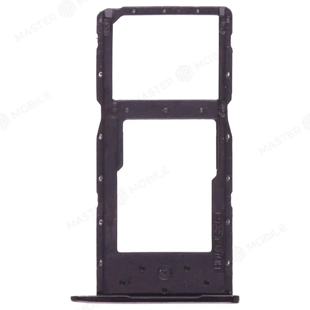 Держатель сим-карты для Huawei Honor 10 Lite (HRY-LX1) / Honor 10i (HRY-LX1T) (черный) фото №2