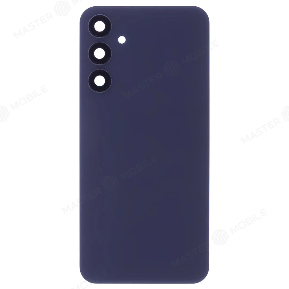 Задняя крышка для Samsung A256E Galaxy A25 5G (черный) (в сборе со стеклом камеры) фото №1