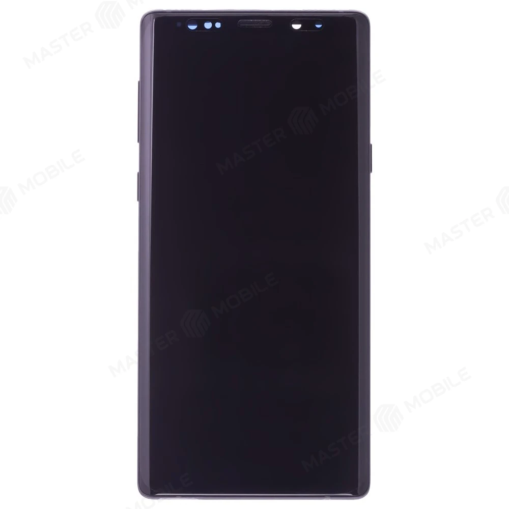 Дисплей для Samsung N960 Galaxy Note 9 + тачскрин (черный) (в рамке) (ORIG100) (возможен дефект ЛКП) фото №1