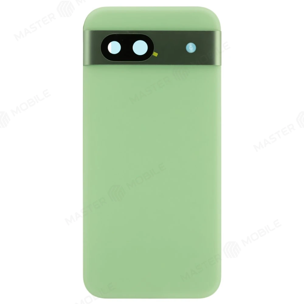 Задняя крышка для Google Pixel 8A (GKV4X/G6GPR/G8HHN/G576D) (зеленый) (в сборе со стеклом камеры) фото №1