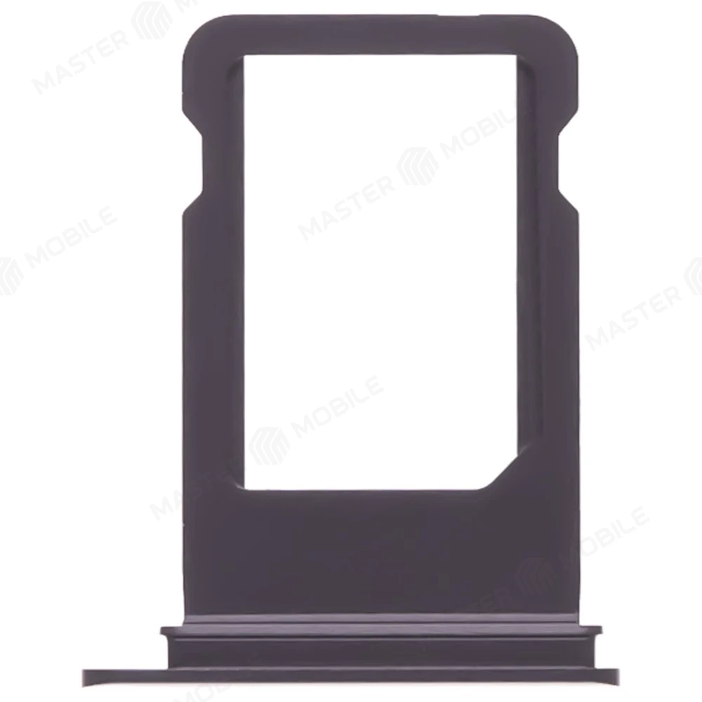 Держатель сим-карты для Apple iPhone 8 / iPhone SE 2020 / iPhone SE 2022 (черный) фото №1