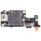 Нижняя плата для Xiaomi Redmi Note 11 Pro+ 5G (21091116UG) с комп. + разъем зарядки + микрофон (ORIG100) фото №2