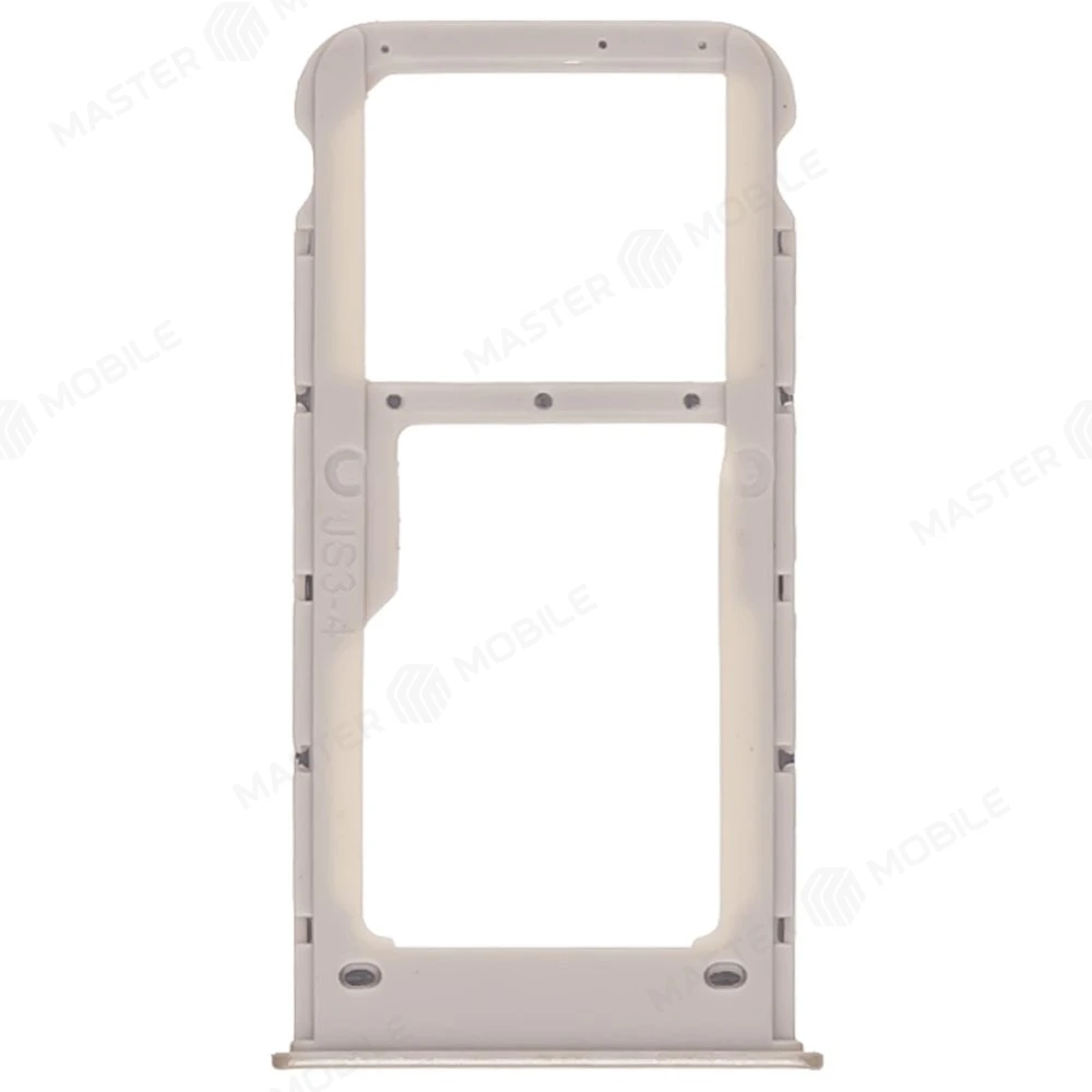 Держатель сим-карты для Huawei P Smart (FIG-LX1) (золотистый) фото №2