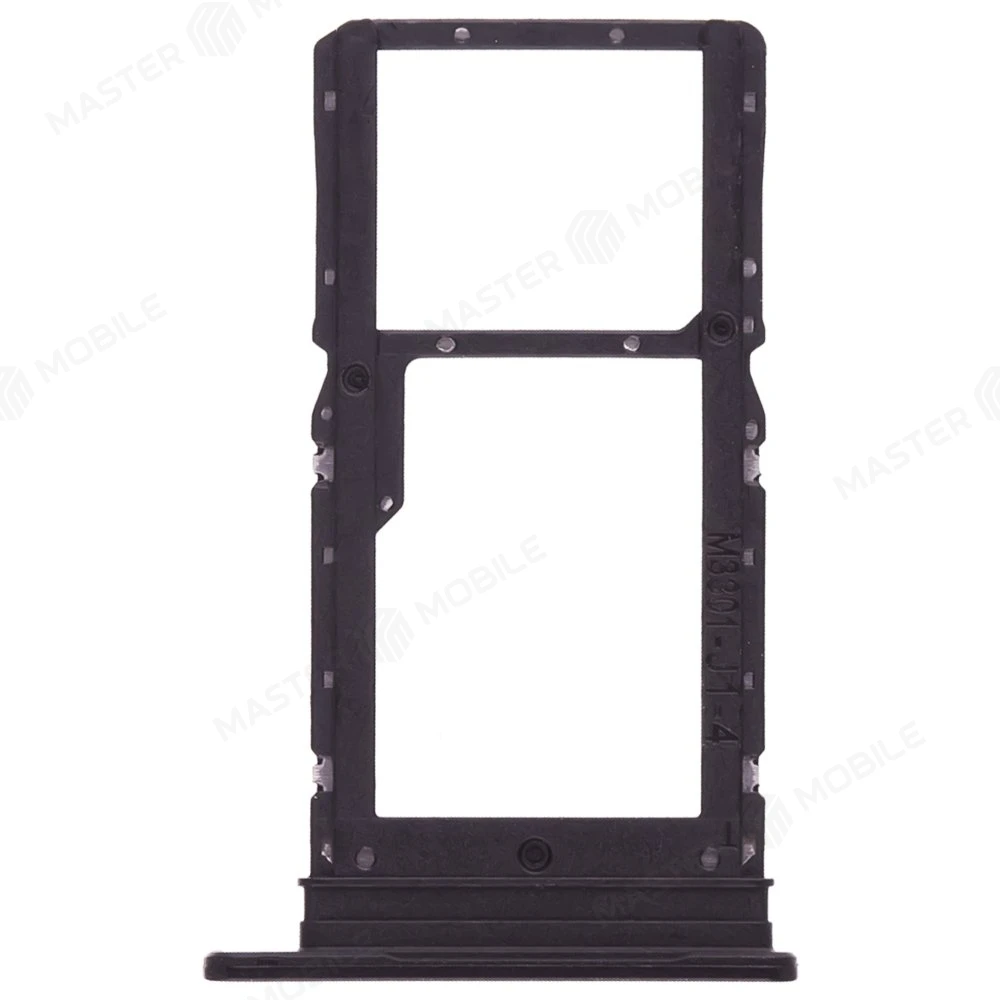 Держатель сим-карты для Huawei Honor X7 (CMA-LX1) (черный) фото №2