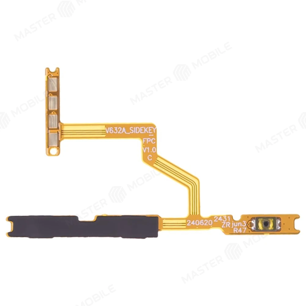 Шлейф для Infinix Hot 50i (X6531B) / Smart 9 (X6532) с комп. (на кнопку включения и кнопки громкости)  фото №1