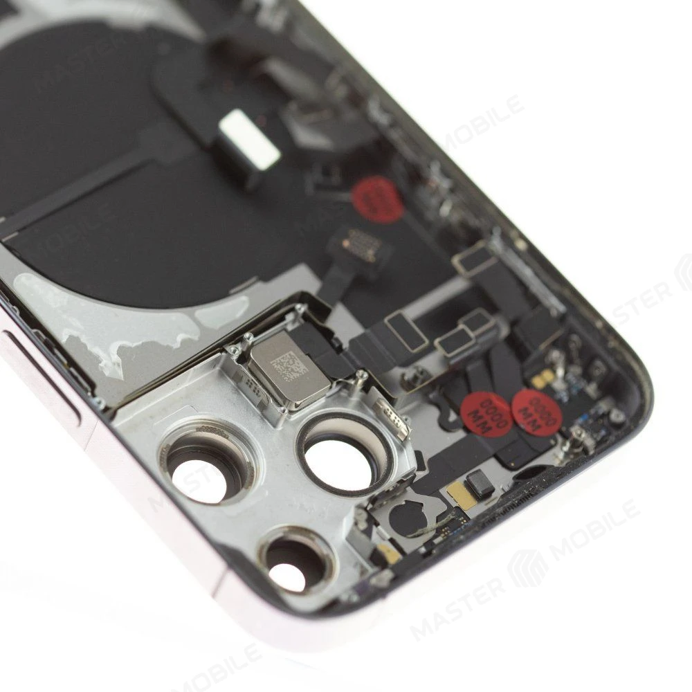 Корпус для Apple iPhone 14 Pro Max (фиолетовый) (eSIM / US Version) (в сборе) (ORIG100) (Снятый) (возможен дефект ЛКП) фото №3