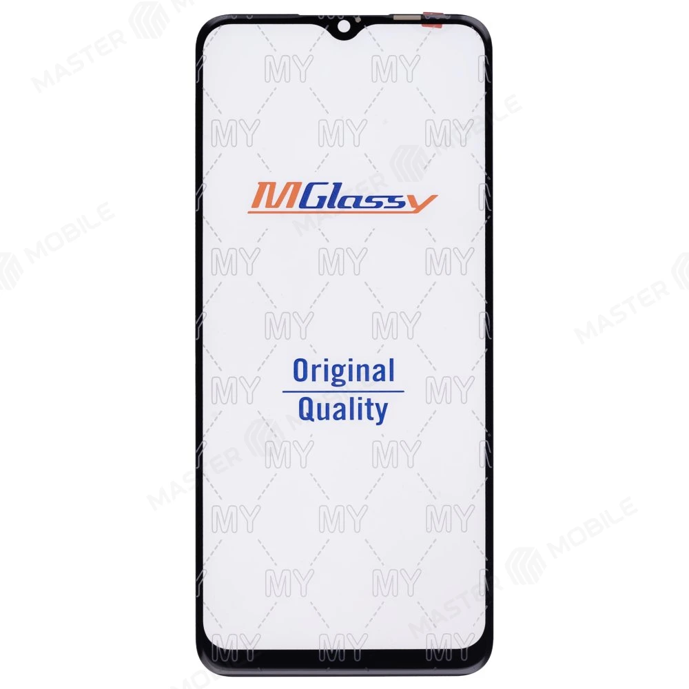 Стекло модуля для OPPO A5 2020 (CPH1931) / A9 2020 (CPH1941) / A31 (CPH2015) / Realme 6i (RMX2040) и др. + OCA (черный) (Musttby) фото №1