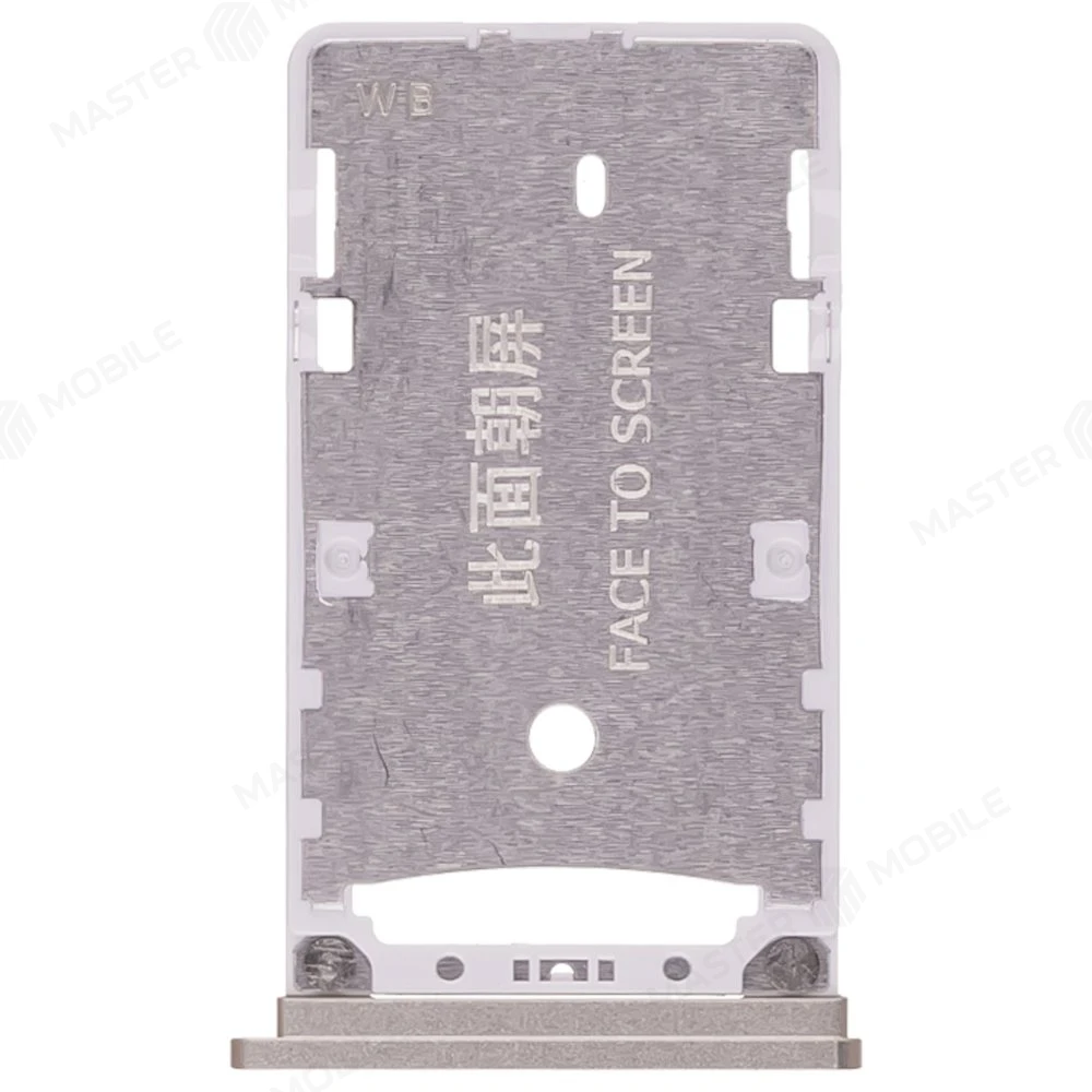 Держатель сим-карты + карты памяти (MicroSD) для Xiaomi Mi Max (2016001) (золотистый)  фото №2