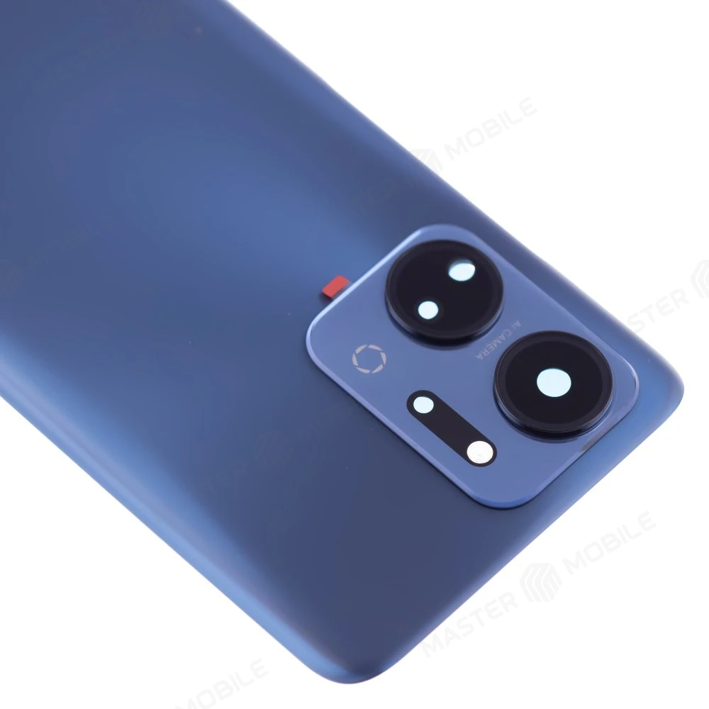 Задняя крышка для Huawei Honor X7a (RKY-LX1) (синий) (в сборе со стеклом камеры) фото №3