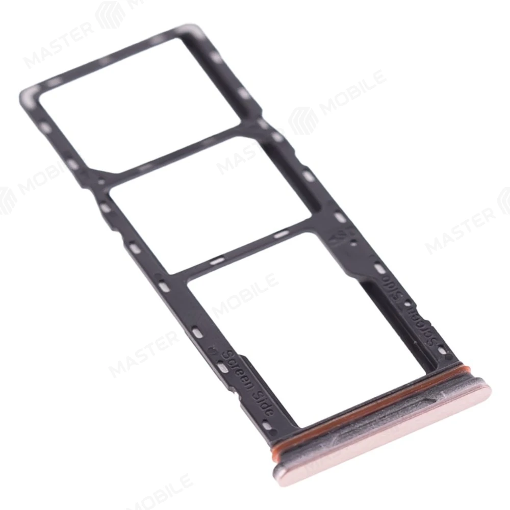 Держатель сим-карты для Infinix Hot 11 Play (золотистый) фото №3