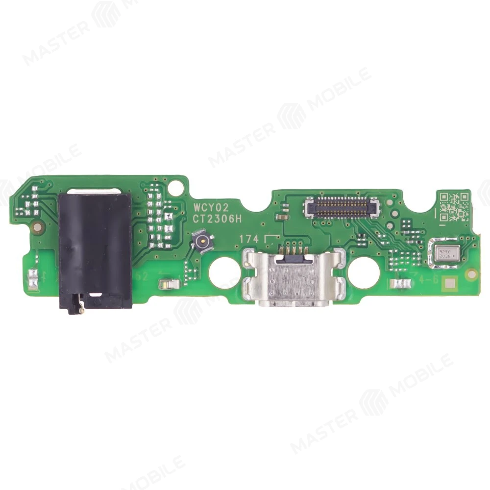 Нижняя плата для Vivo Y02 (V2217) с комп. + разъем зарядки + микрофон  фото №1