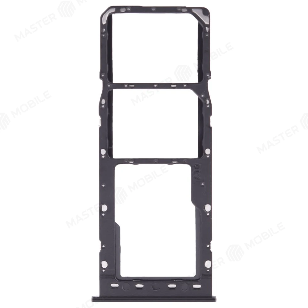 Держатель сим-карты для Samsung A105 Galaxy A10 / A205 Galaxy A20 / A305 Galaxy A30 / A505 Galaxy A50 / A705 Galaxy A70 (черный) фото №1