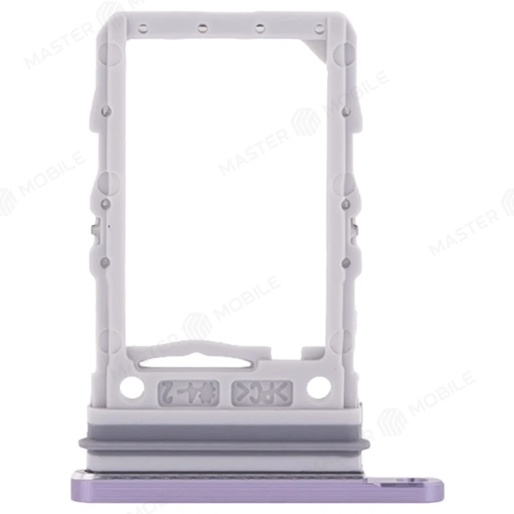 Держатель сим-карты для Samsung F711 Galaxy Z Flip 3 (фиолетовый) фото №2