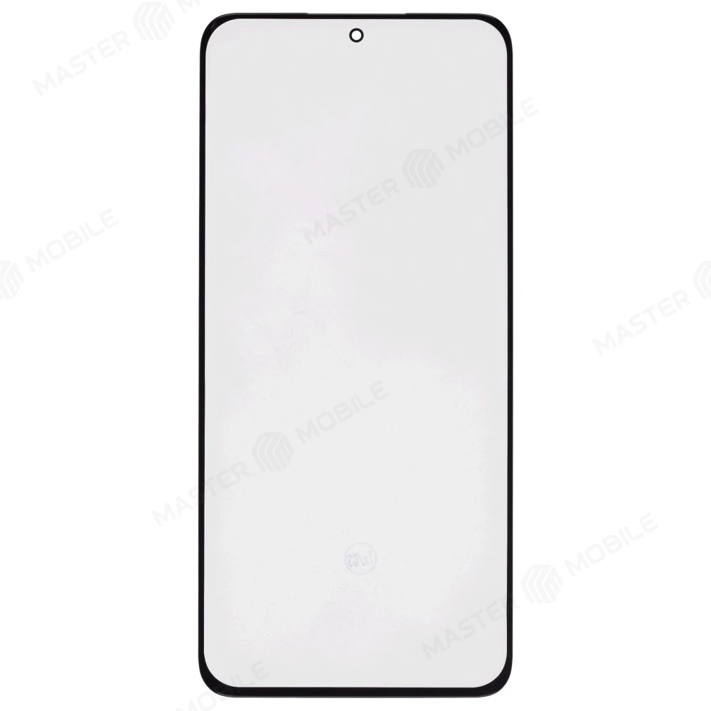 Стекло модуля для Xiaomi 12 (2201123G) / 12X (2112123AG) + OCA (черный)  фото №1