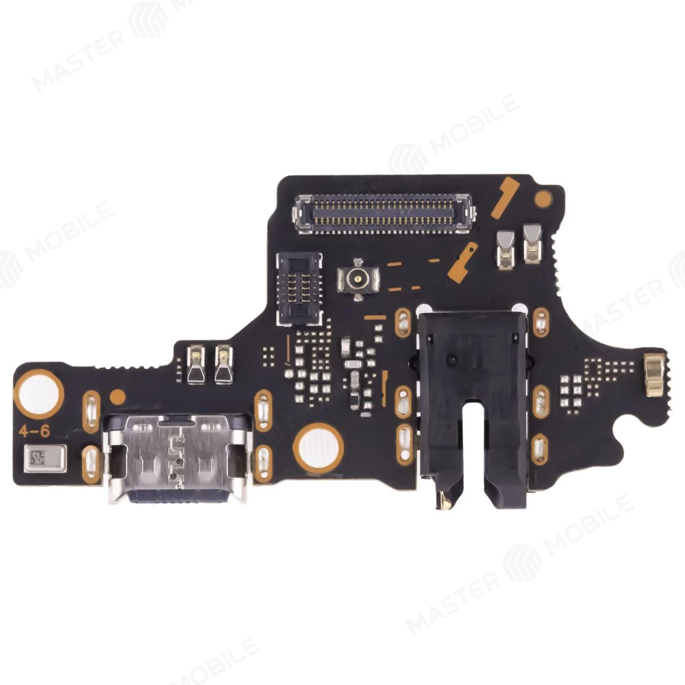 Нижняя плата для Huawei Honor 10 (COL-L29) с комп. + разъем зарядки + разъем гарнитуры + микрофон  фото №1