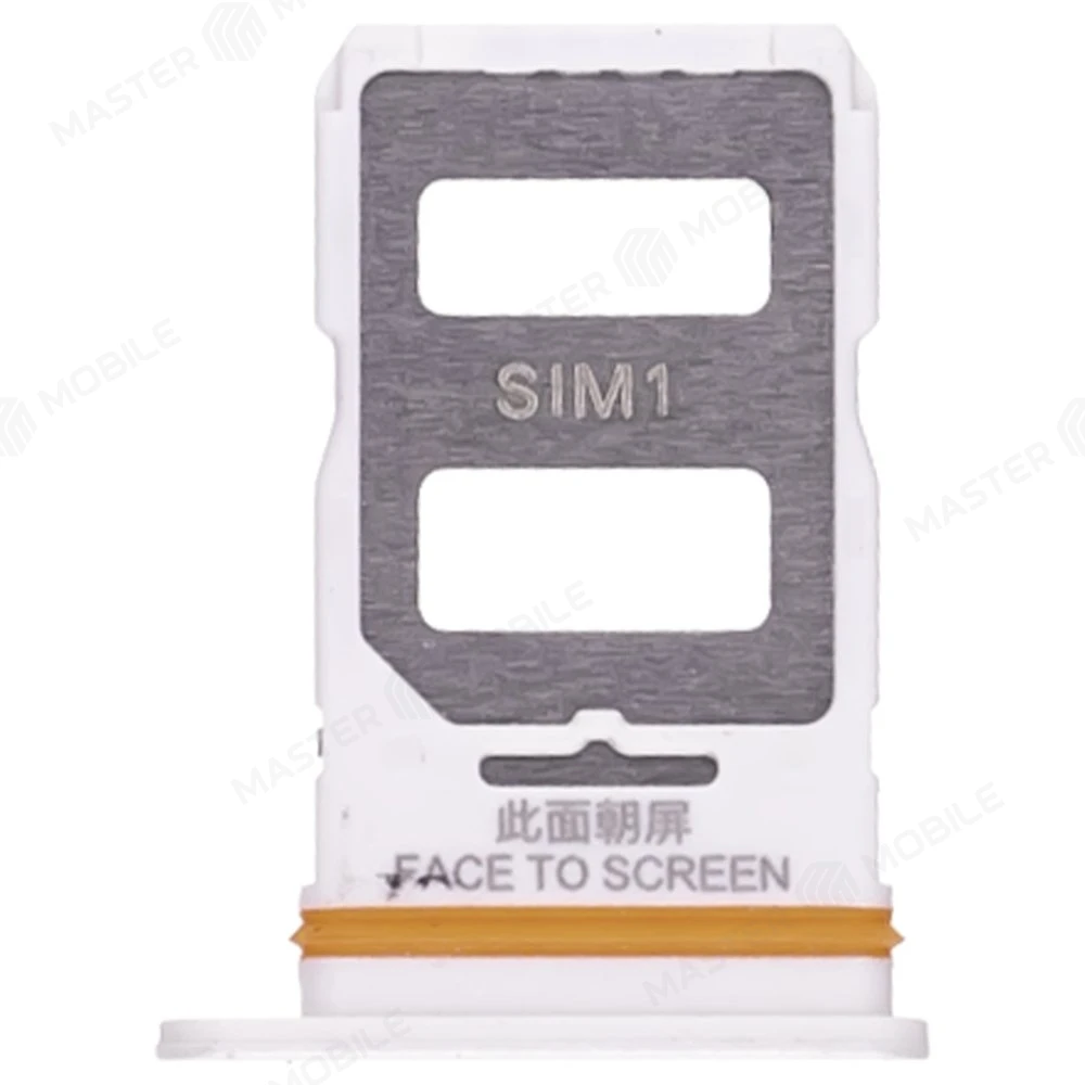 Держатель сим-карты для Xiaomi Redmi Note 12 Pro 5G (22101316G) (белый) фото №1