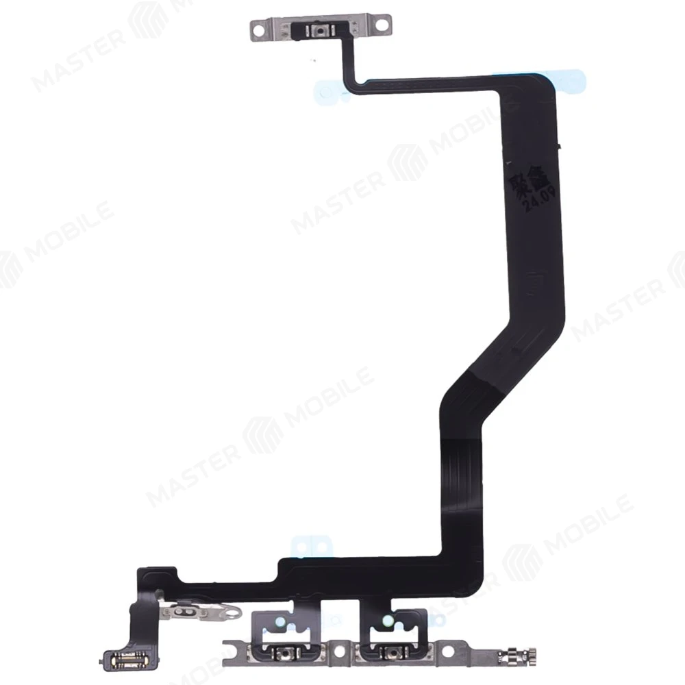 Шлейф для Apple iPhone 12 Pro Max с комп. (на кнопку включения и кнопки громкости)  фото №1